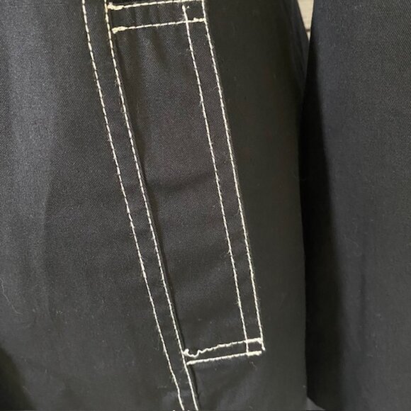 Arden B Women’s Trench Coat Knee Length Hidden Buttons Lightweight Jacket Cotton - Picture 6 of 14